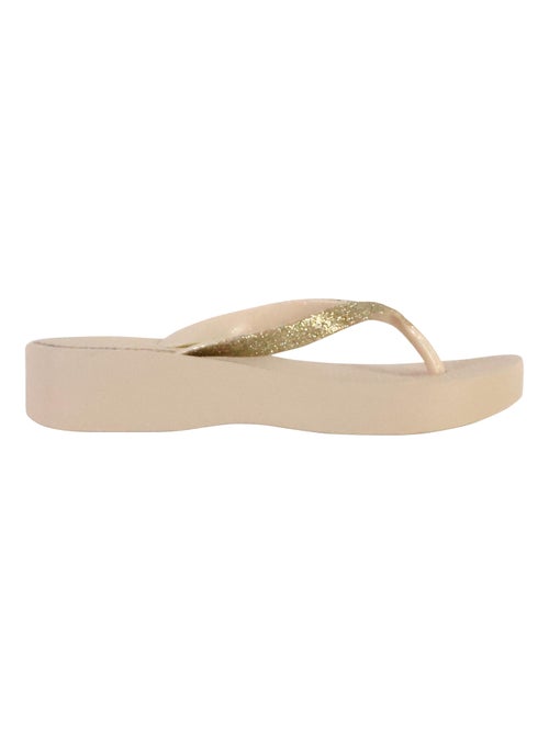 Tong Compensées à Enfiler Ipanema Mesh Chic Plat - Kiabi