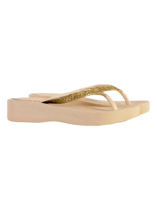 Tong Compensées à Enfiler Ipanema Mesh Chic Plat - Kiabi