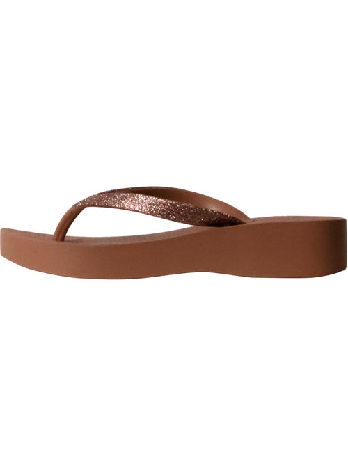 Tong Compensées à Enfiler Ipanema Mesh Chic Plat - Kiabi