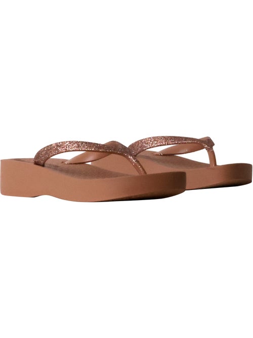 Tong Compensées à Enfiler Ipanema Mesh Chic Plat - Kiabi