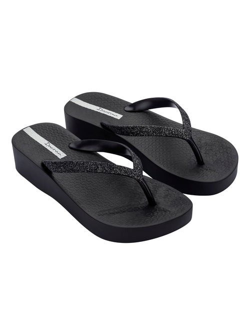 Tong Compensées à Enfiler Ipanema Mesh Chic Plat - Kiabi