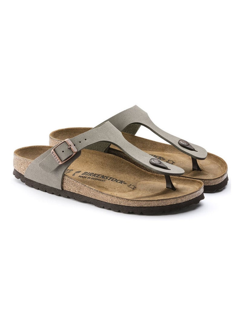 Tong en Synthétique Birkenstock Beige - Kiabi