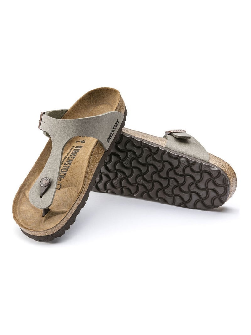Tong en Synthétique Birkenstock Beige - Kiabi