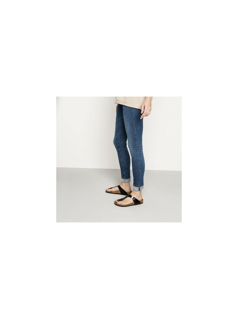 Tong en Synthétique Birkenstock Noir - Kiabi