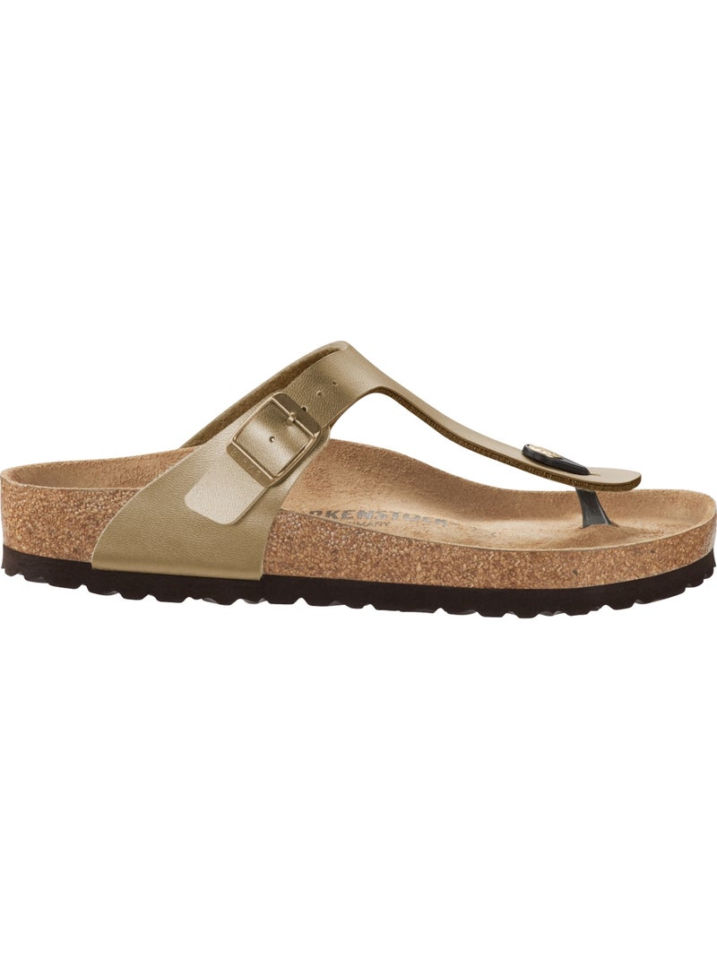 Tong Femme Birkenstock Taille 37 Doré/or - Kiabi