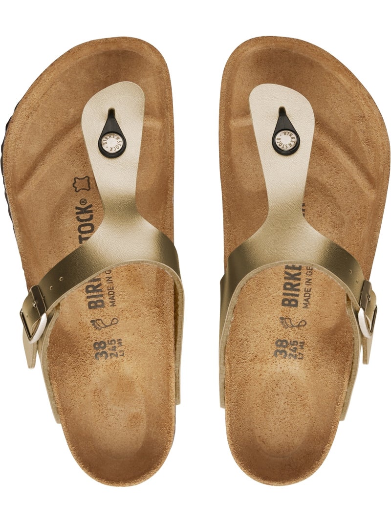 Tong Femme Birkenstock Taille 37 Doré/or - Kiabi