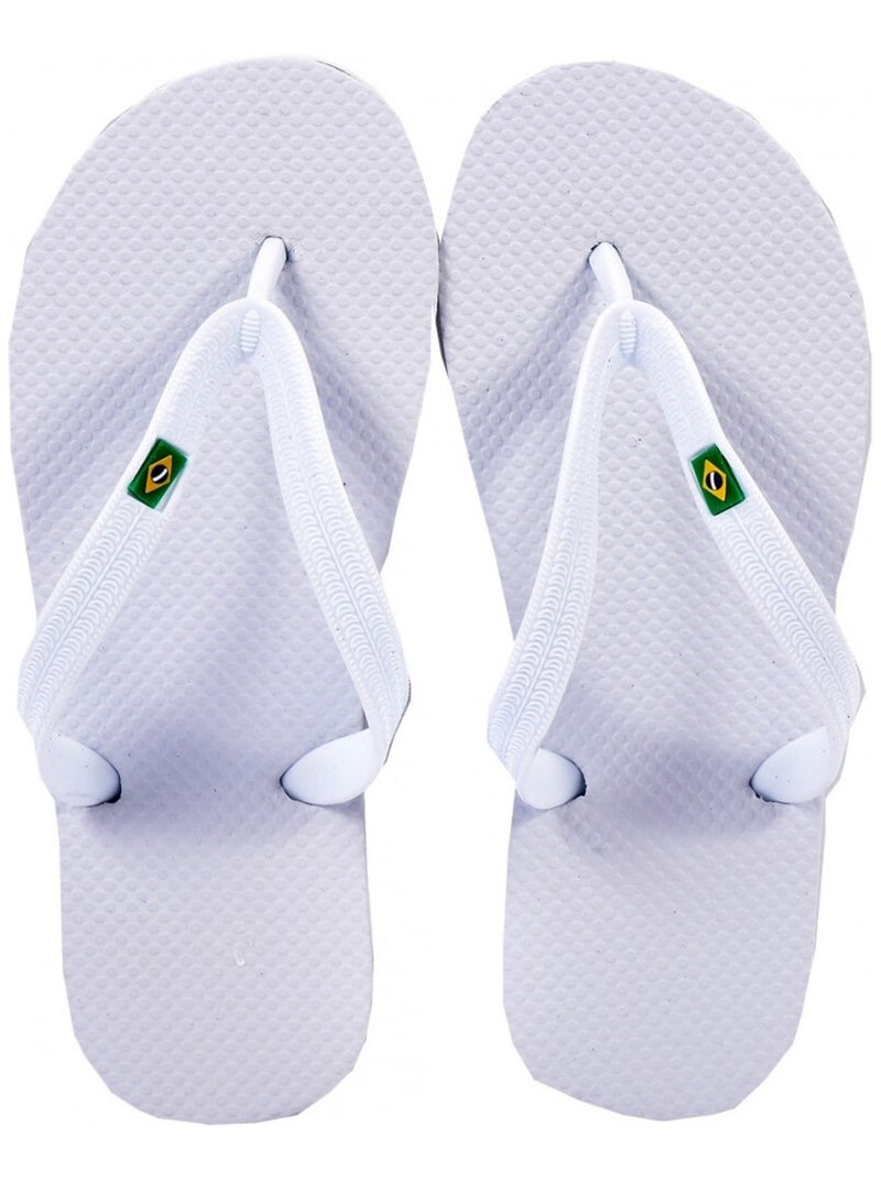 Tong Femme Blanc - Kiabi