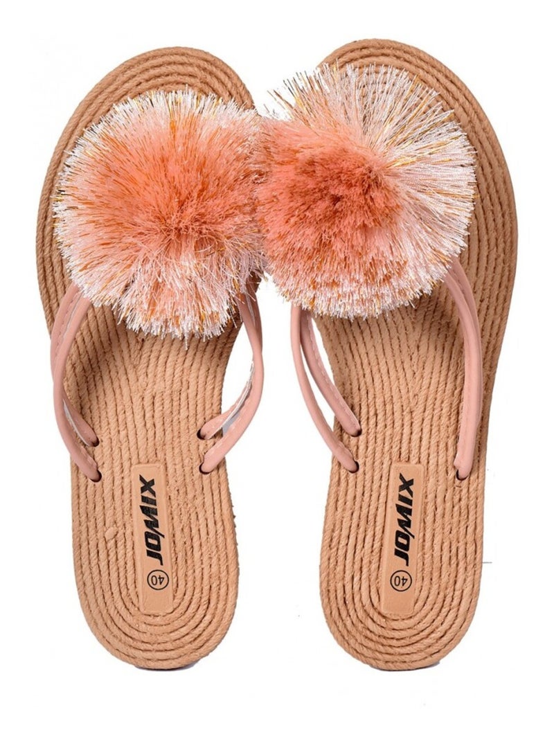 Tong Femme PREMIUM Rose - Kiabi