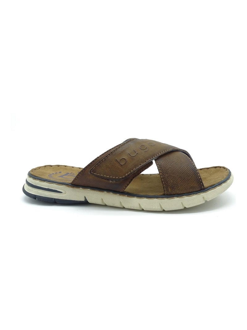 Tong Homme Bugattishoes Marron - Kiabi
