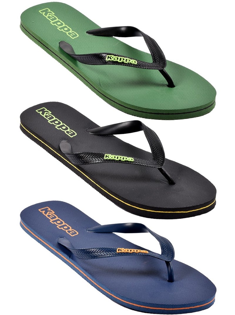 Tong Homme KAPPA MBSKAP07 Noir - Kiabi