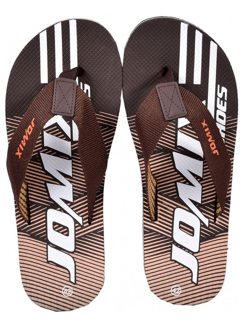 Tong Homme Marron - Kiabi