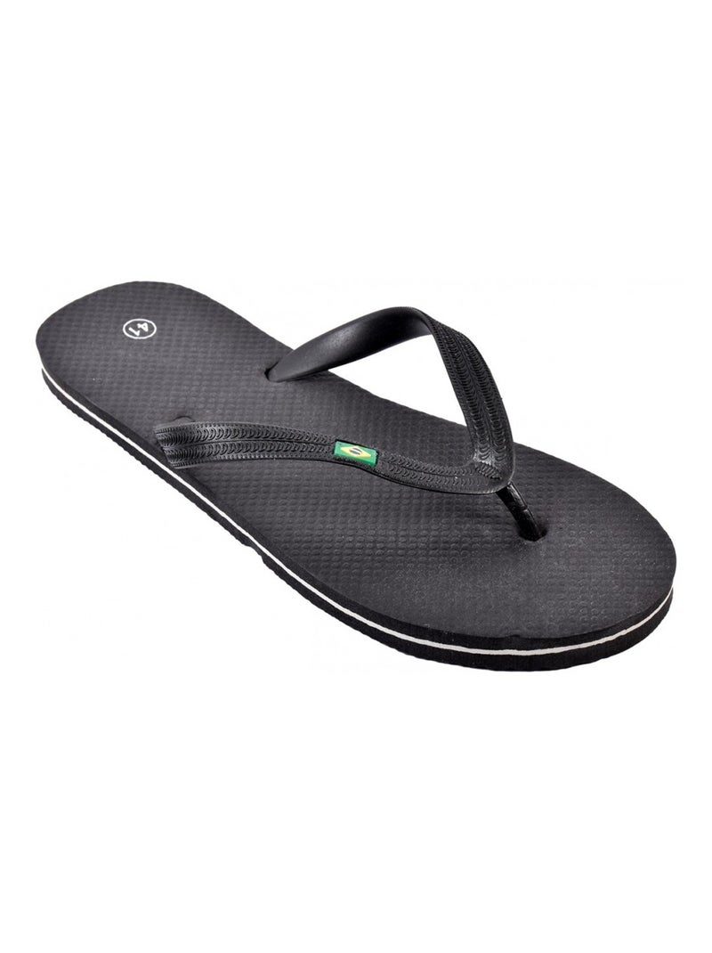 Tong Homme Mode - Pack de 2 Noir - Kiabi
