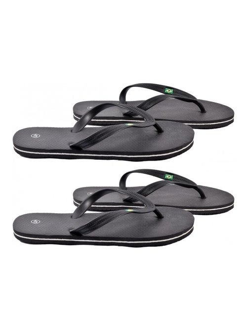 Tong Homme Mode - Pack de 2 - Kiabi