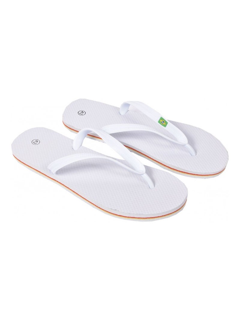 Tong Homme Mode Blanc - Kiabi