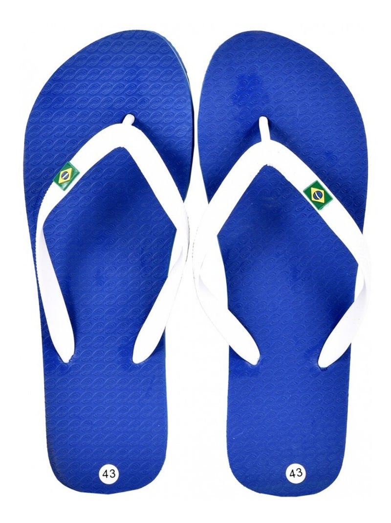 Tong Homme Mode Bleu - Kiabi