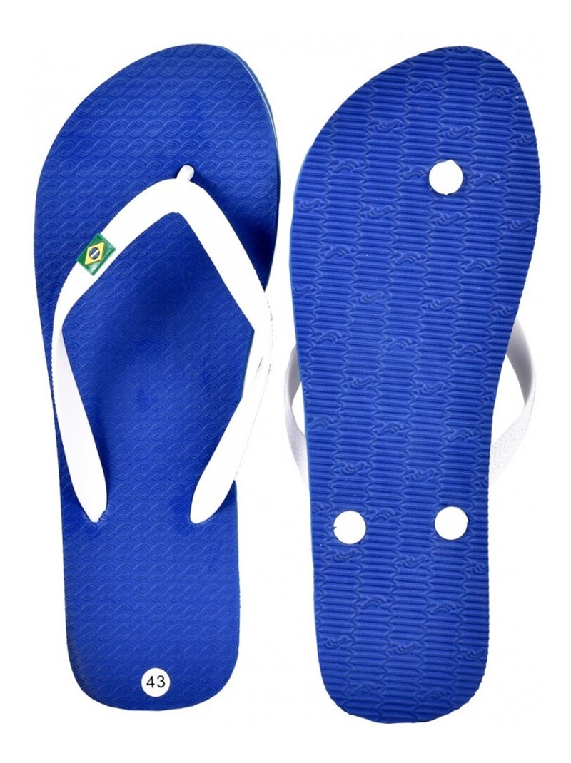 Tong Homme Mode Bleu - Kiabi