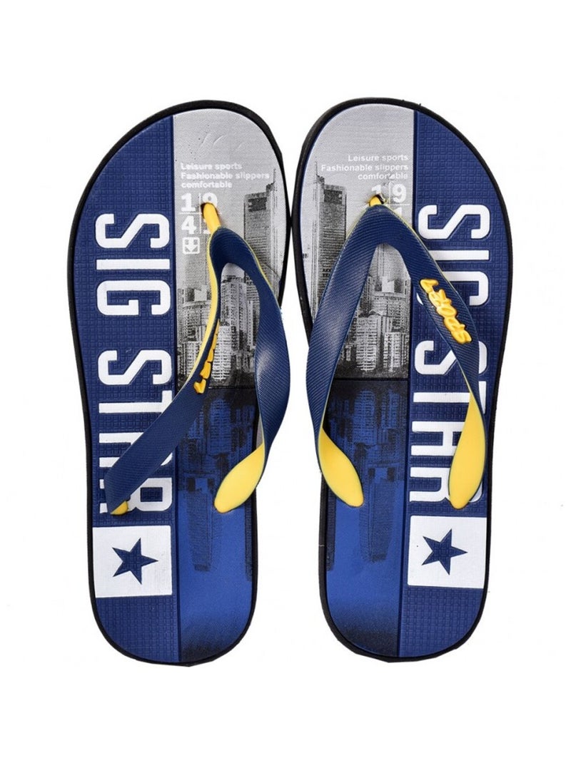 Tong Homme Mode Bleu marine - Kiabi