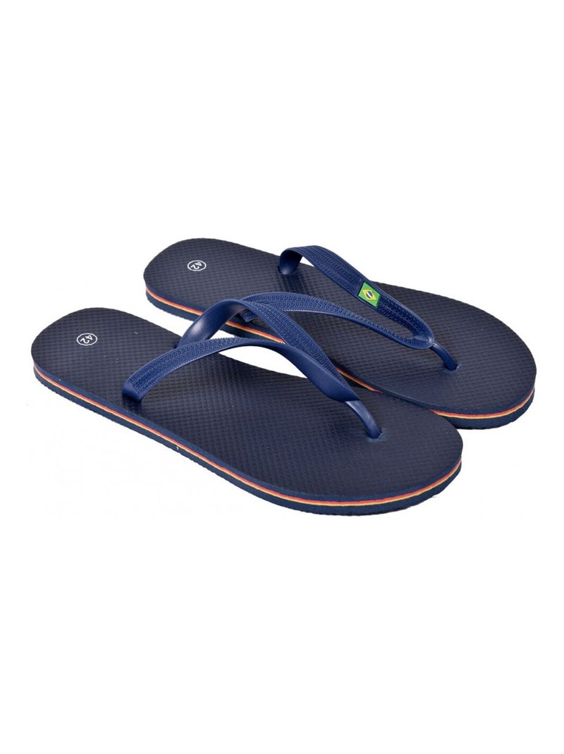 Tong Homme Mode Bleu marine - Kiabi