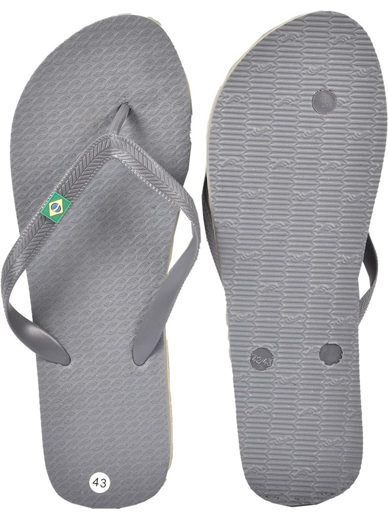 Tong Homme Mode BRASIL Gris - Kiabi