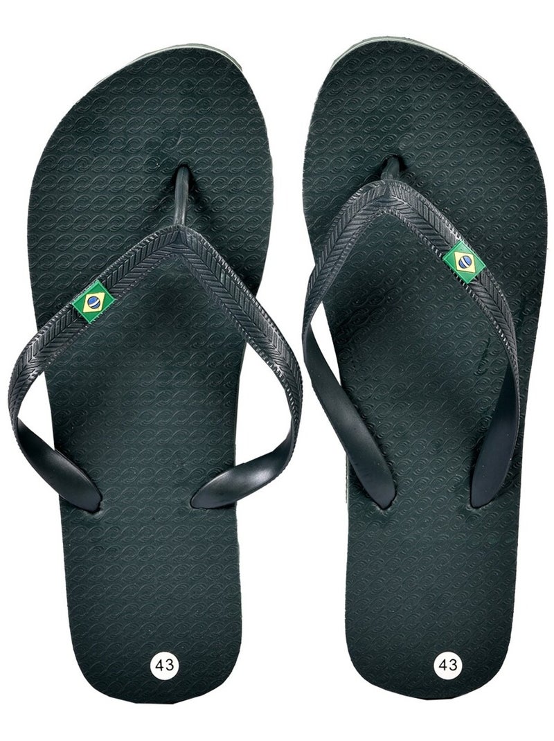 Tong Homme Mode BRASIL Kaki - Kiabi