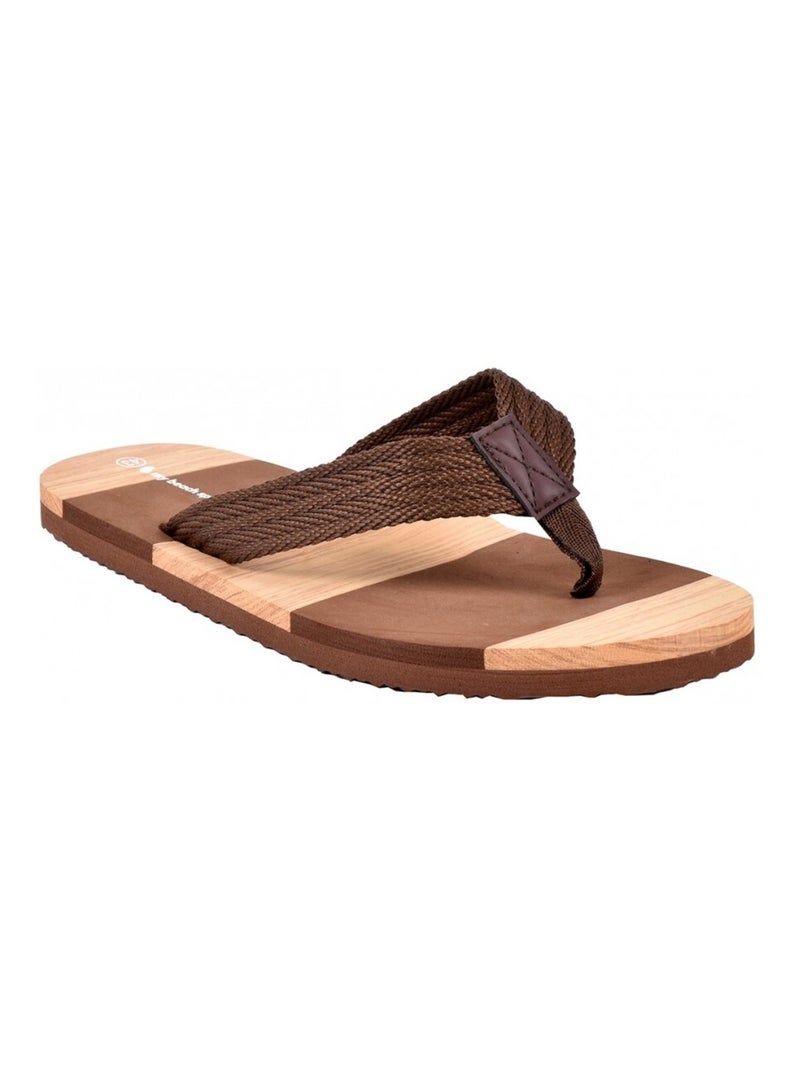 Tong Homme Mode Marron - Kiabi