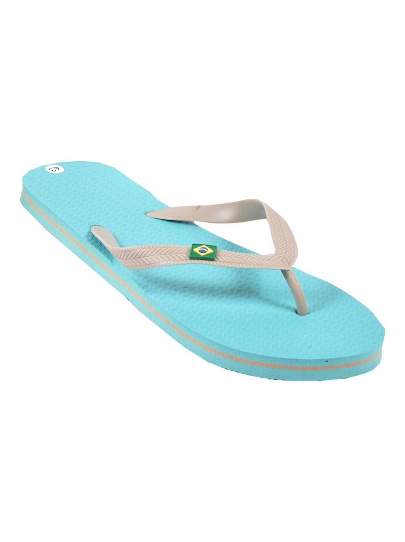 Tong Homme Mode Turquoise - Kiabi