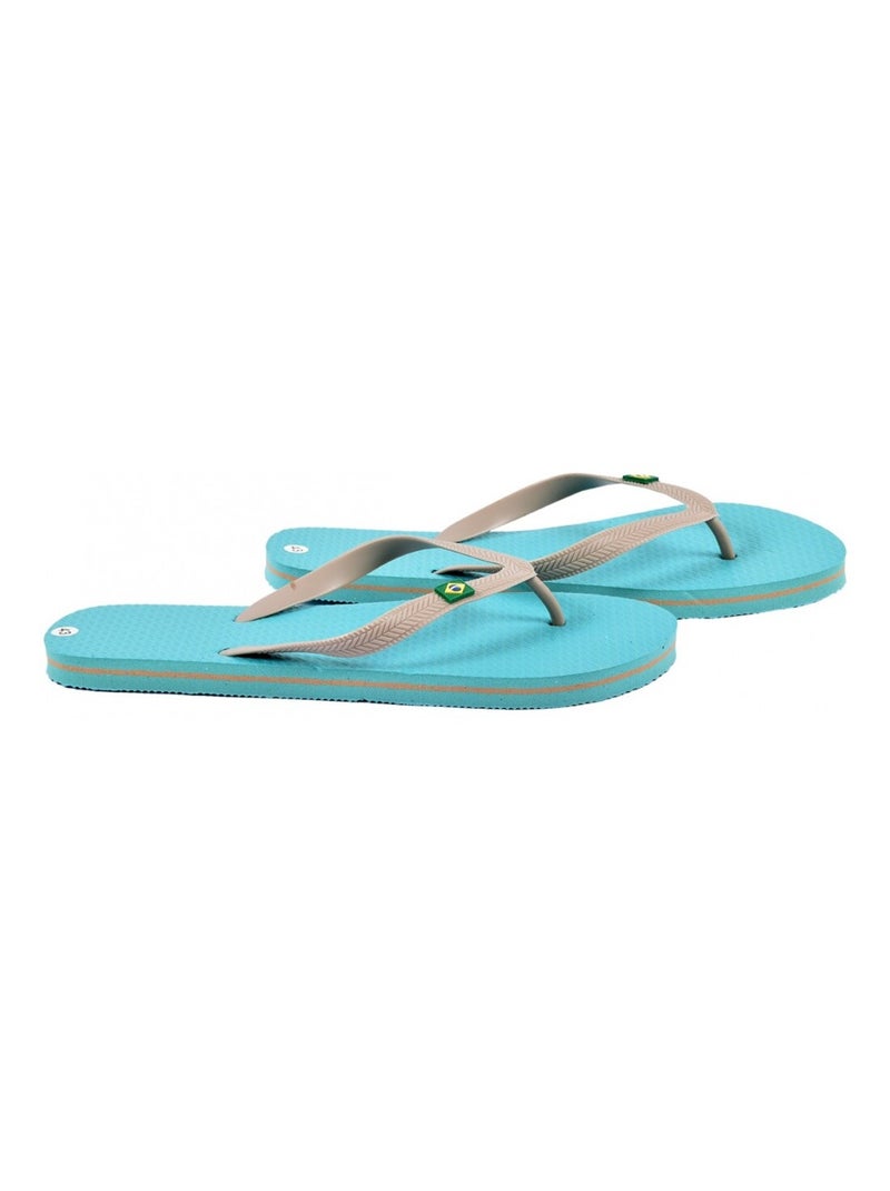 Tong Homme Mode Turquoise - Kiabi