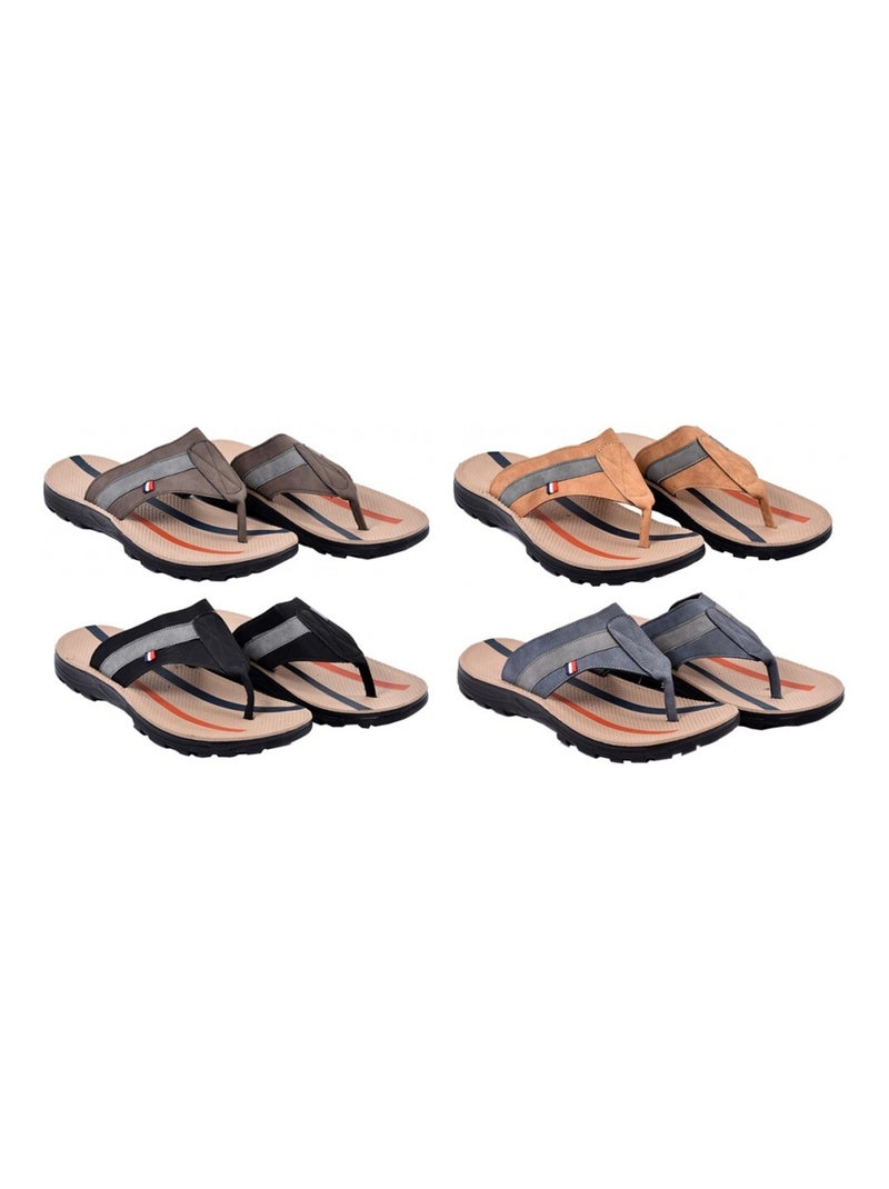 Tong Homme PREMIUM Bleu marine - Kiabi