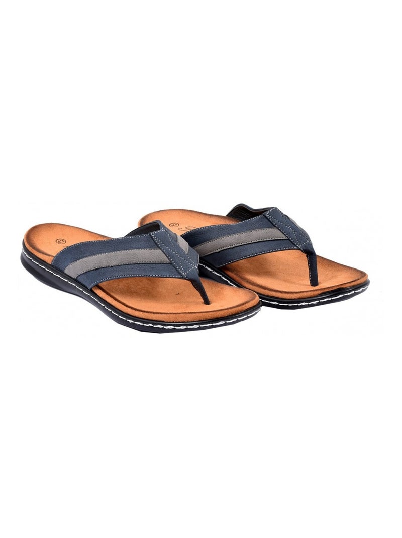 Tong Homme PREMIUM Bleu marine - Kiabi