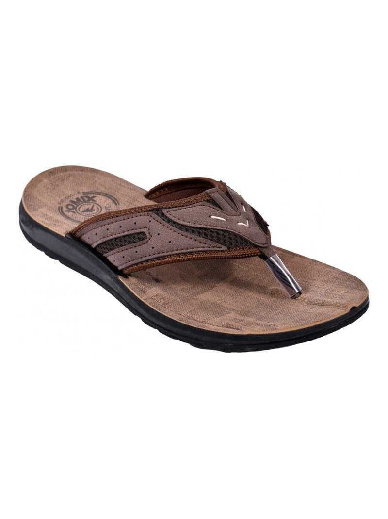 Tong Homme PREMIUM Marron - Kiabi