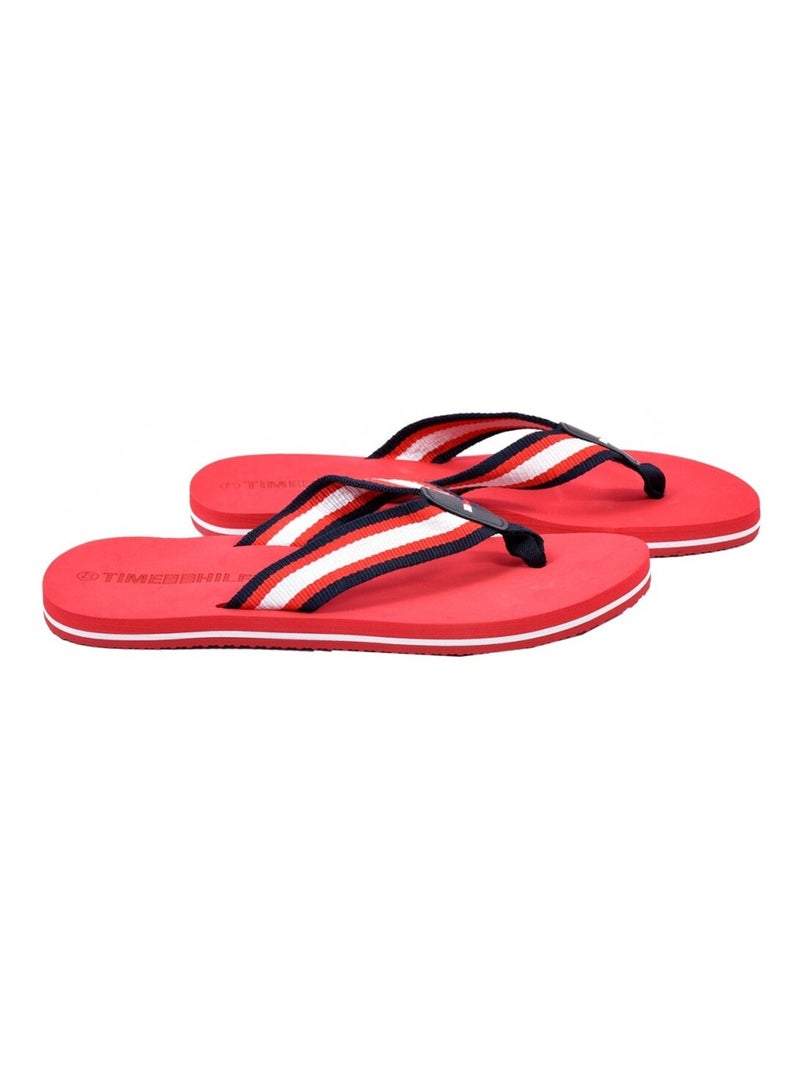 Tong Homme Rouge cerise - Kiabi