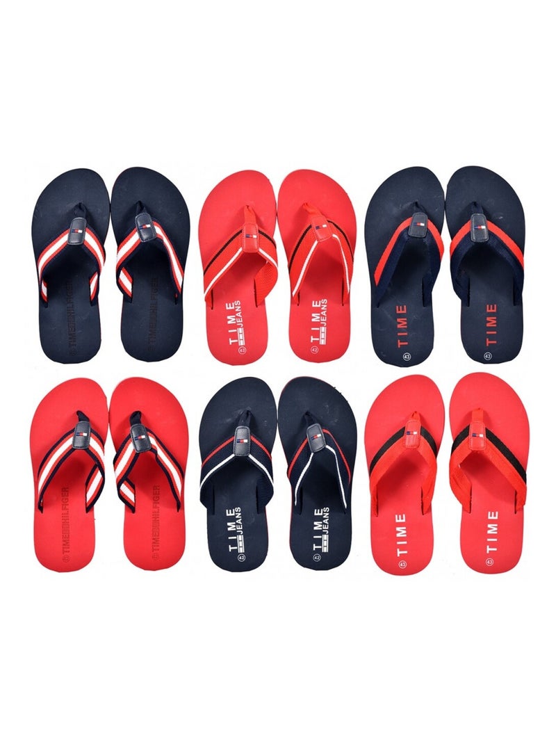 Tong Homme Rouge - Kiabi