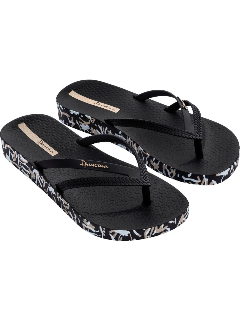 Tong Ipanema Bossa Soft Noir - Kiabi