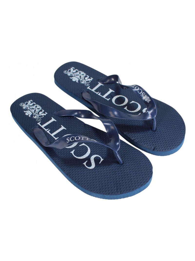 Tong Scott homme Bleu marine - Kiabi