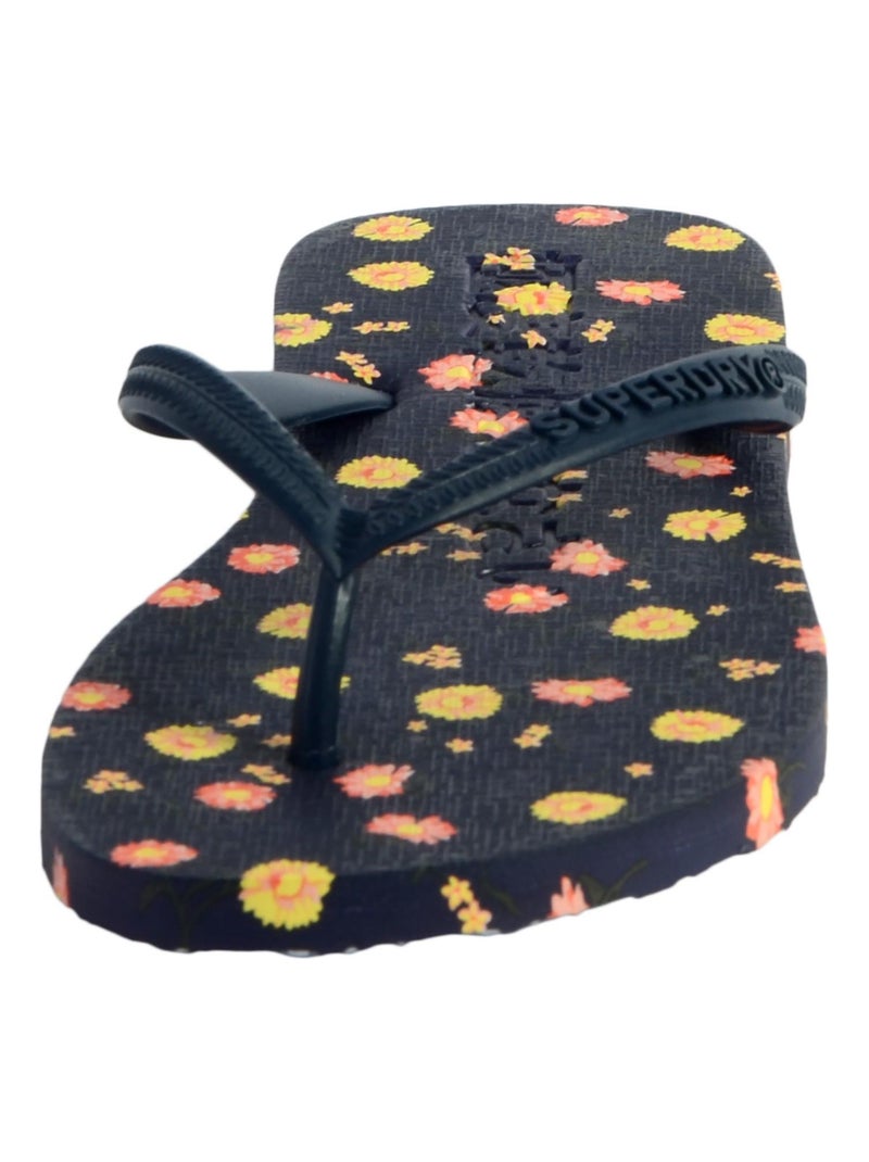 Tong SuperDry Super Sleek Aop Flip Flop Bleu - Kiabi