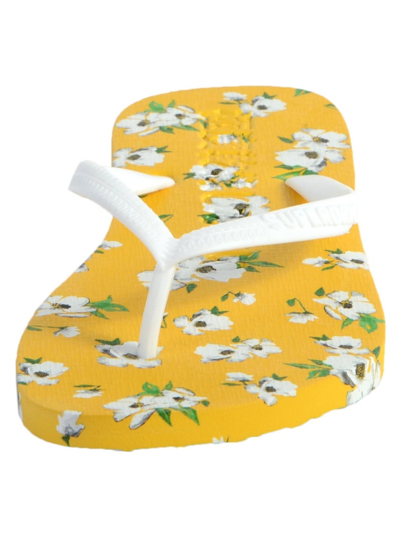 Tong SuperDry Super Sleek Aop Flip Flop Jaune - Kiabi