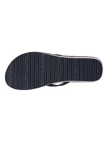 Tongs à talon de 4 cm, confortables et légères Isotoner