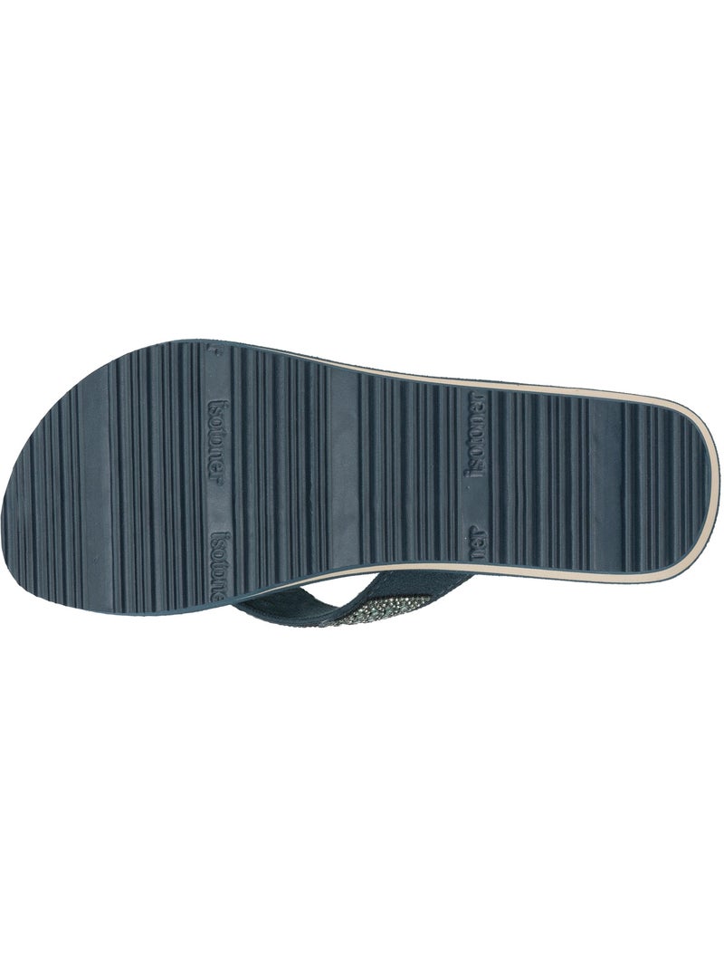 Tongs à talon de 4 cm, confortables et légères  Isotoner Vert clair - Kiabi