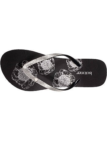 Tongs à talon de 4 cm, ultra confortables isotoner