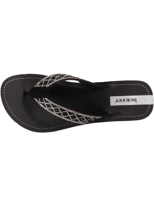 Tongs à talon de 4 cm, ultra confortables isotoner - Kiabi Tongs à talon de 4 cm, ultra confortables isotoner - Kiabi