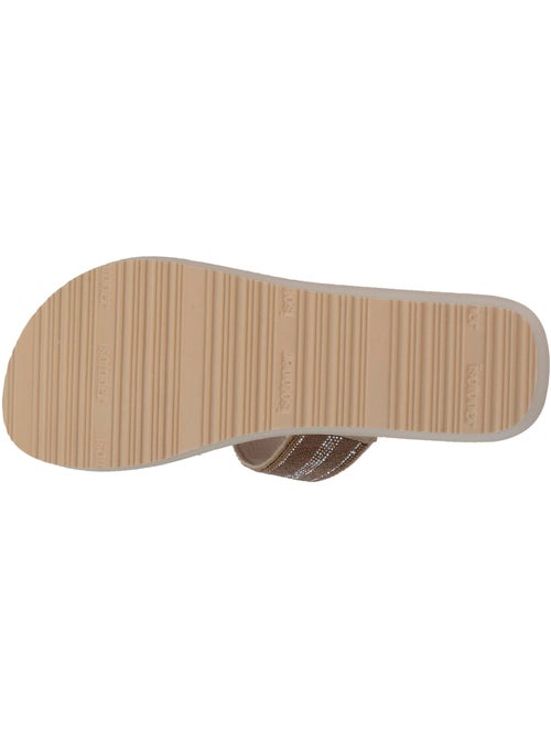 Tongs à talon de 4cm ultra confortables  isotoner - Kiabi