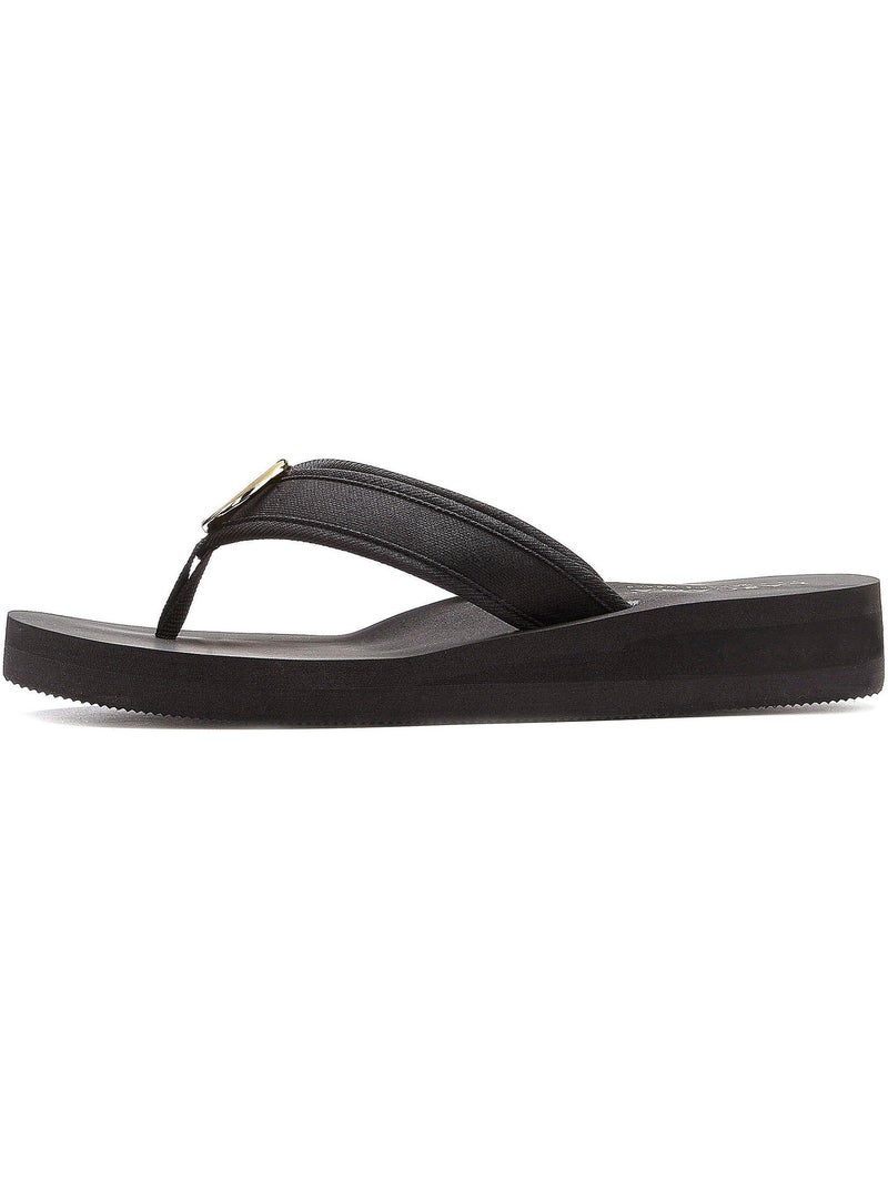 Tongs anneau Italy noir Noir - Kiabi