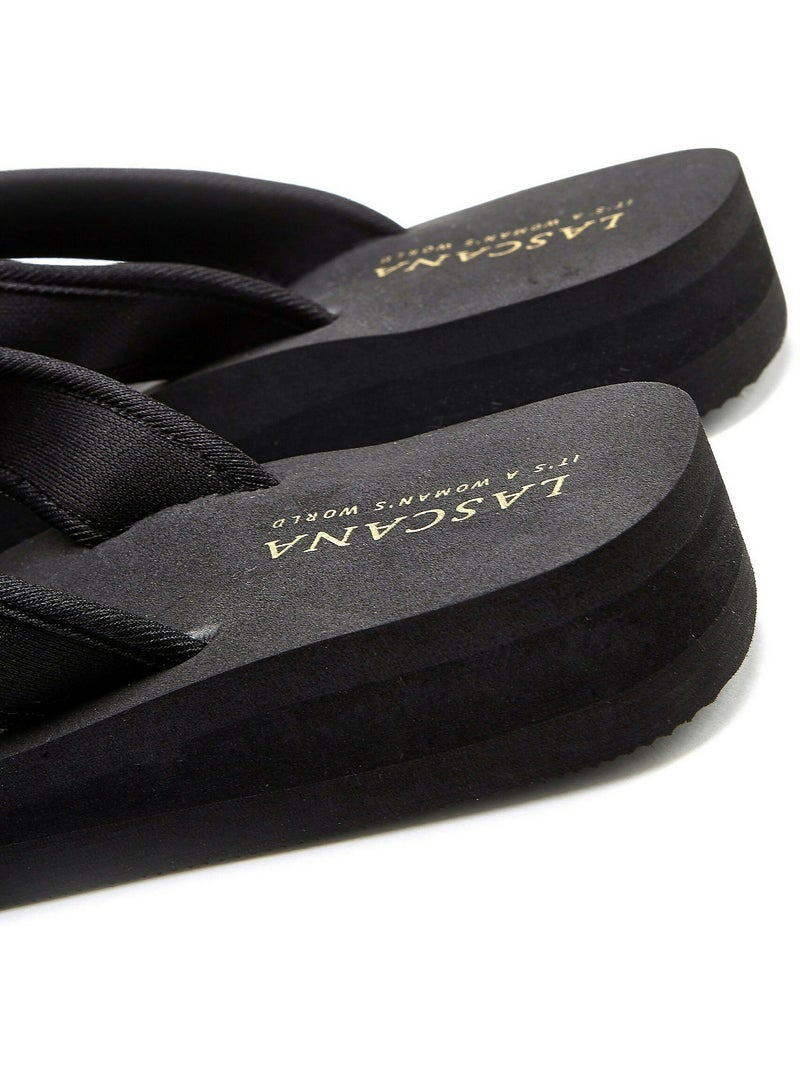 Tongs anneau Italy noir Noir - Kiabi