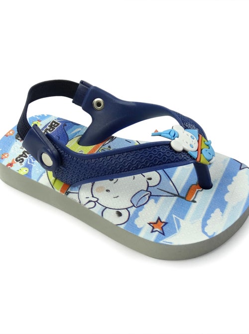 Tongs Brasileras pour bébés avec semelle en gomme - Kiabi