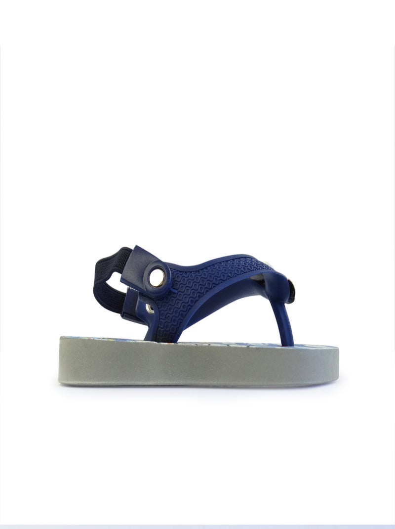 Tongs Brasileras pour bébés avec semelles en gomme Bleu marine - Kiabi