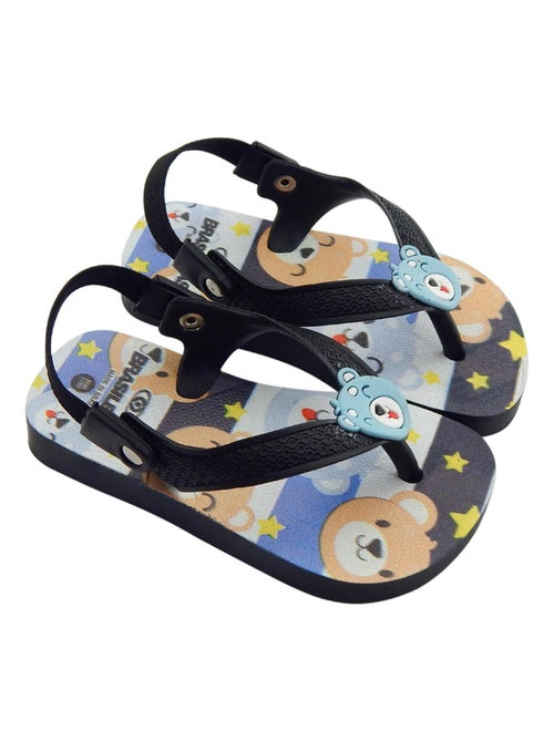 Tongs Brasileras pour bébés semelle en gomme - Kiabi