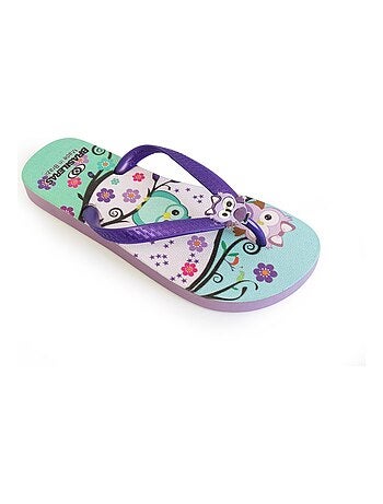 Tongs Brasileras pour enfants avec semelle en gomme