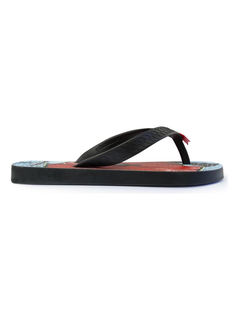 Tongs Brasileras pour enfants avec semelle en gomme Noir - Kiabi