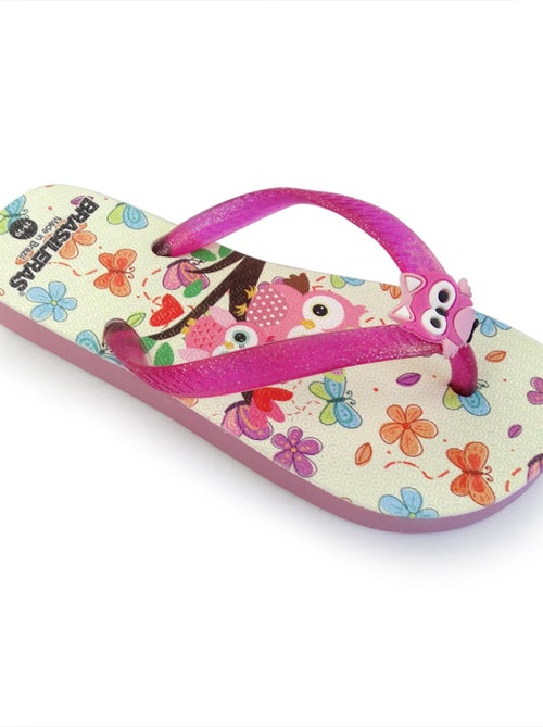 Tongs Brasileras pour enfants avec semelle en gomme - Kiabi