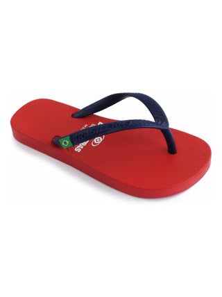 Tongs Brasileras pour enfants avec semelles en caoutchouc